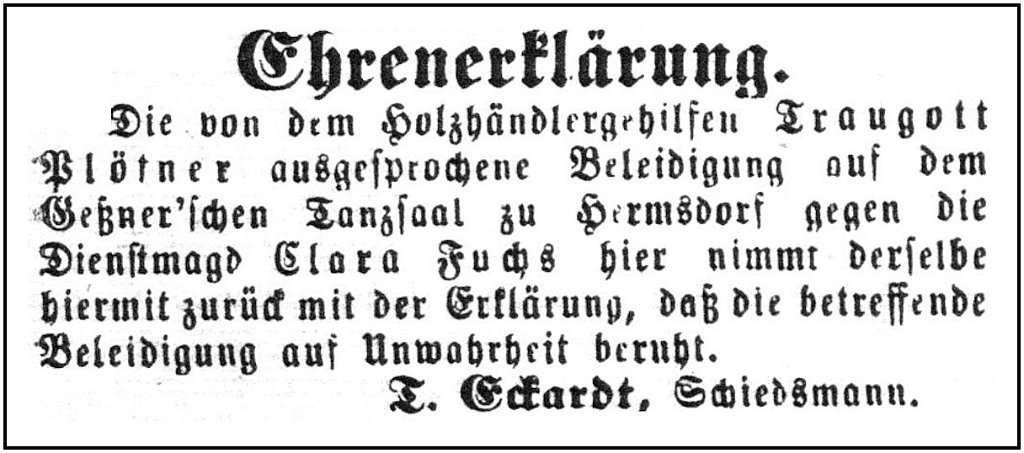 1880-05-21 Hdf Ehrenerklaerung Ploetner